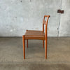 Rare Kai Kristiansen Dining Chairs for Oddensen Maskinsnedkeri