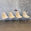Set of Four Eames Herman Miller Mid Century Modern Chairs