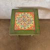 Monterey Furniture Tile Top Table in Old Spanish Green Finish