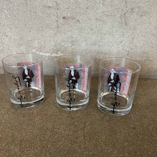 Set of Three Andy Warhol Whiskey Glasses