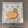 Vintage Woven Wool Tapestry Hand Made in Poland Product Image