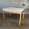 Danish Modern Dining Table Teakwood/Laminate Top