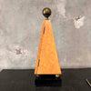 Pyramid Wood & Brass Box Sculpture By Harry Burger Product Image