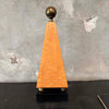 Pyramid Wood & Brass Box Sculpture By Harry Burger Product Image