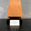Pyramid Wood & Brass Box Sculpture By Harry Burger Product Image