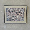Jackson Pollock "Mural on Idian Red Ground" Framed Art Dated Nov 1977 - PENDING