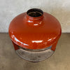 Vintage Mid Century Modern "Terra Cotta" Malm "Fire Drum 2"