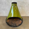 Mid Century Modern Green "Pace Setter" Fireplace By Montgomery Ward & Co.