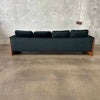 Mid Century Walnut Case Sofa By Otmar - New Upholstery