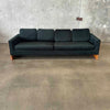 Mid Century Walnut Case Sofa By Otmar - New Upholstery