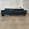 Mid Century Walnut Case Sofa By Otmar - New Upholstery