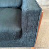 Mid Century Walnut Case Sofa By Otmar - New Upholstery