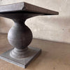 Cyril Square Dining Table Outdoor Concrete/Fiber Mix