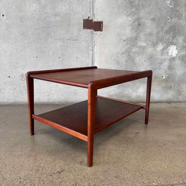 Vintage Mid Century Modern Walnut Coffee Table