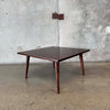 Vintage Mid Century Modern Dunbar Square Coffee Table