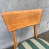Heywood Wakefield Single Desk Chair with New Fabric