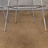 Pair of Herman Miller Eames Wire Stools w/ Black Cushions