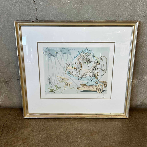 Salvador Dali Lithograph Signed and Numbered