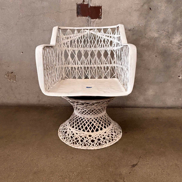 Mid Century Modern Russell Woodard Spun Fiberglass Arm Chair #3