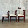 Three D-Scan Rosewood Dining Chairs In The Style of Johannes Andersen- SOLD