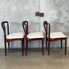 Three D-Scan Rosewood Dining Chairs In The Style of Johannes Andersen- SOLD