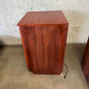 Barzilay Stereo Cabinet w/ Wood Grill Speaker Cabinets