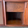 Barzilay Stereo Cabinet w/ Wood Grill Speaker Cabinets