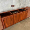 Barzilay Stereo Cabinet w/ Wood Grill Speaker Cabinets