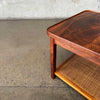 Jack Cartwright Side Table Circa 1960, Walnut & Cane
