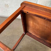 Jack Cartwright Side Table Circa 1960, Walnut & Cane