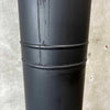 Vintage MCM White/Black Speckles Porcelain Enamel Majestic Fireplace