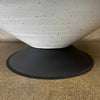 Vintage MCM White/Black Speckles Porcelain Enamel Majestic Fireplace