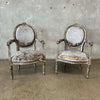 Pair of Antique Arm Chairs Ready for Restoration