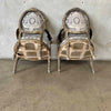 Pair of Antique Arm Chairs Ready for Restoration