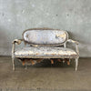 Antique Love Seat w/ Patina Ready for Restoration