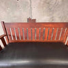 Arts & Crafts 1920's Oak Mission Settee