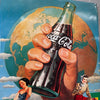 1982 Coca Cola Metal Sign