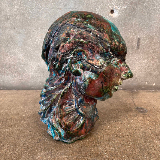 Mid Century Head Sculpture