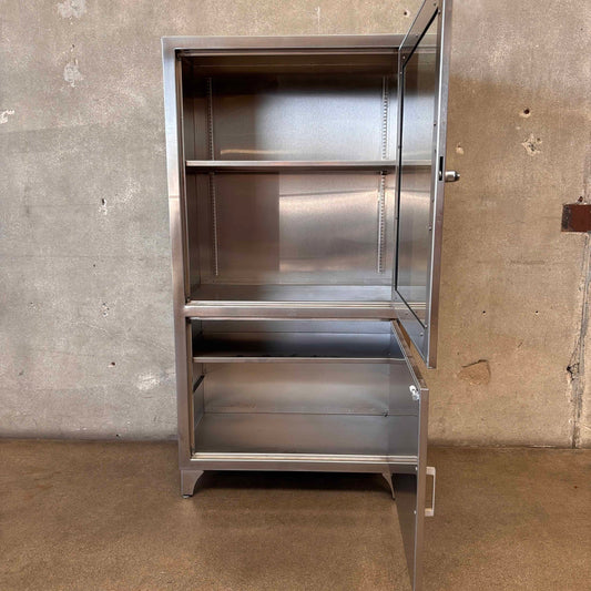 Stainless Steel Medical Cabinet by Blickman