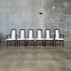 Set Of Six Danish Modern Rosewood Dining Chairs