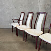 Set Of Six Danish Modern Rosewood Dining Chairs