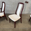 Set Of Six Danish Modern Rosewood Dining Chairs