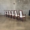 Set Of Six Danish Modern Rosewood Dining Chairs