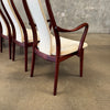 Set Of Six Danish Modern Rosewood Dining Chairs