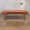Vintage Danish Teak Coffee Table in the Style of Johannes Anderson