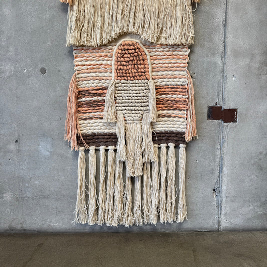 Modern Fiber Art Tapestry/Wall Hanging