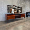 Osvaldo Borsani Sideboard w/Mirror & Key Italy 1955