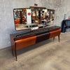 Osvaldo Borsani Sideboard w/Mirror & Key Italy 1955