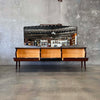 Osvaldo Borsani Sideboard w/Mirror & Key Italy 1955