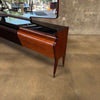Osvaldo Borsani Sideboard w/Mirror & Key Italy 1955